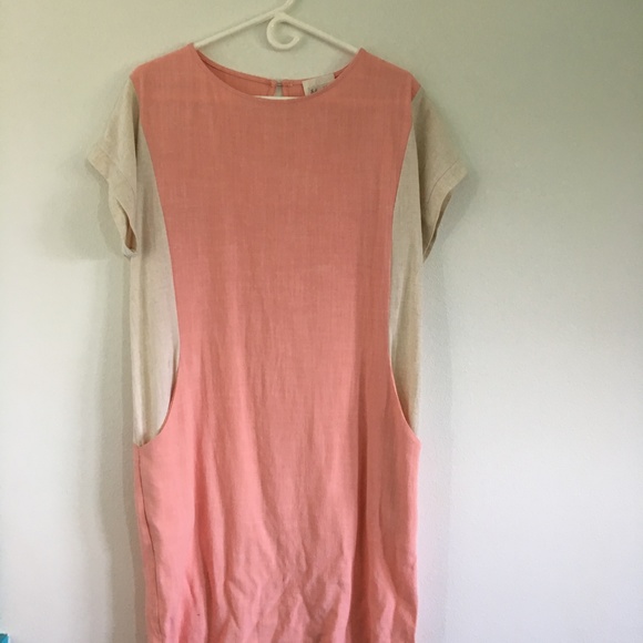 Roolee Dresses & Skirts - ROOLEE Pink Ella Mara Color Block Dress small